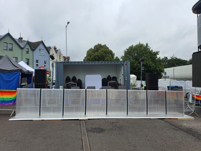 Bourne Free Crowd Barrier