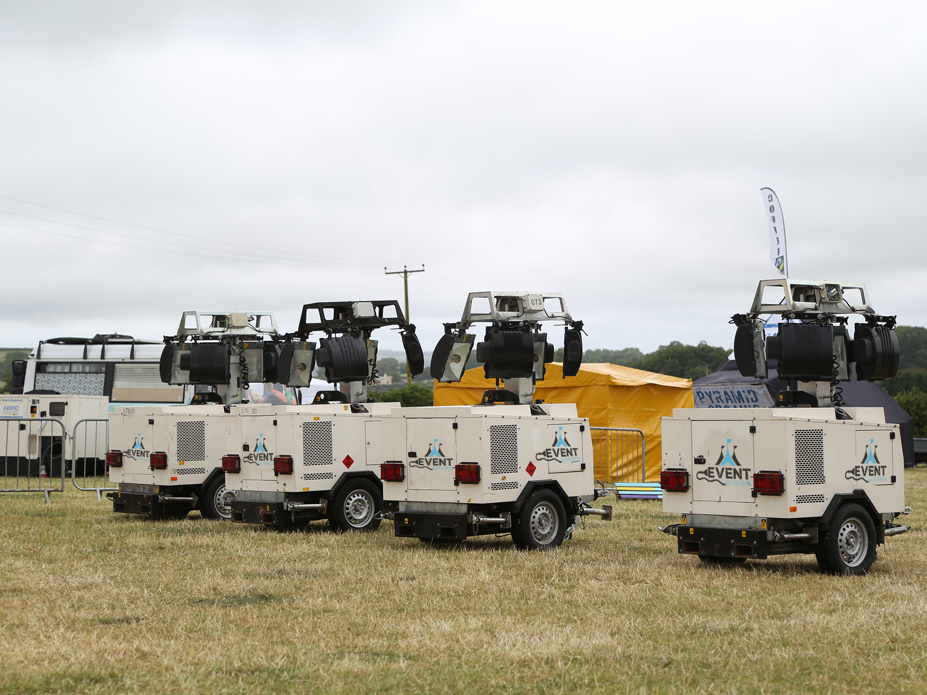 Event Sparks tower lights